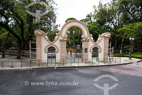  Subject: Portal of Passeio Publico of Curitiba (1886) / Place: Curitiba city - Parana state (PR) - Brazil / Date: 12/2013 