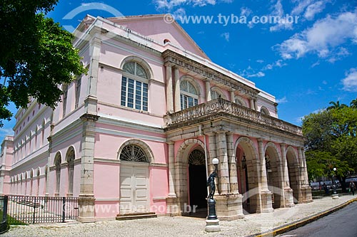  Subject: Facade of Santa Isabel Theatre (1850) / Place: Recife city - Pernambuco state (PE) - Brazil / Date: 11/2013 