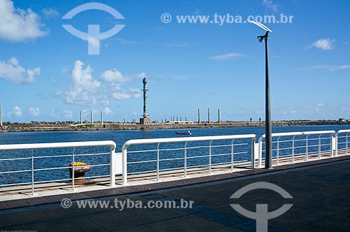  Subject: View of Sculpture Park from Recife Port / Place: Recife city - Pernambuco state (PE) - Brazil / Date: 11/2013 