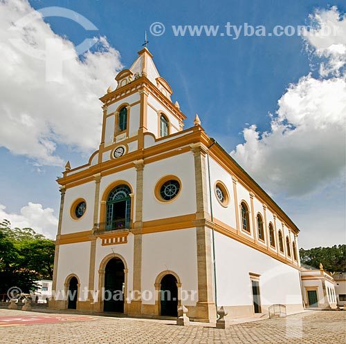  Subject: Facade of Sanctuary of Nossa Senhora das Merces (1886) / Place: Mar de Espanha city - Minas Gerais state (MG) - Brazil / Date: 01/2014 