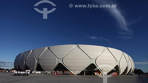  Subject: Facade of Arena Amazonia Vivaldo Lima (2014) / Place: Manaus city - Amazonas state (AM) - Brazil / Date: 03/2014 