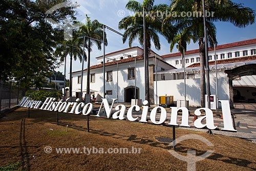  Subject: Facade of National History Museum / Place: City center neighborhood - Rio de Janeiro city - Rio de Janeiro state (RJ) - Brazil / Date: 03/2014 