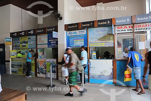  Subject: Ticket offices for sale of land and sea crossings / Place: Salvador city - Bahia state (BA) - Brazil / Date: 02/2014 