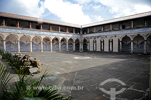  Subject: Cloister of the Third order of Sao Francisco Church (1703) / Place: Salvador city - Bahia state (BA) - Brazil / Date: 02/2014 