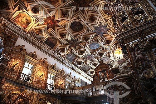  Subject: Interior of Sao Francisco Church  / Place: Salvador city - Bahia state (BA) - Brazil / Date: 02/2014 