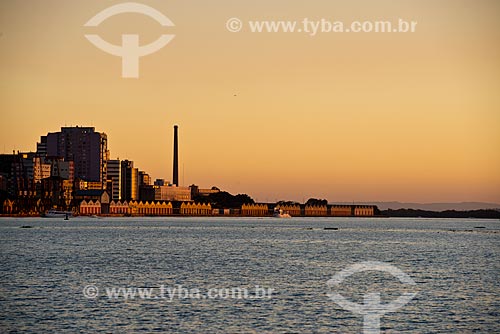  Subject: Sunset - Porto Alegre Port / Place: Porto Alegre city - Rio Grande do Sul state (RS) - Brazil / Date: 04/2013 