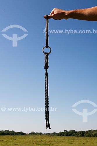  Subject: Whip used for animal transport / Place: Mato Grosso do Sul state (MS) - Brazil / Date: 04/2008 