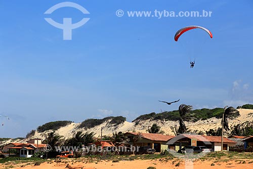  Subject: Paragliding - Canoa Quebrada / Place: Aracati city - Ceara state (CE) - Brazil / Date: 02/2014 
