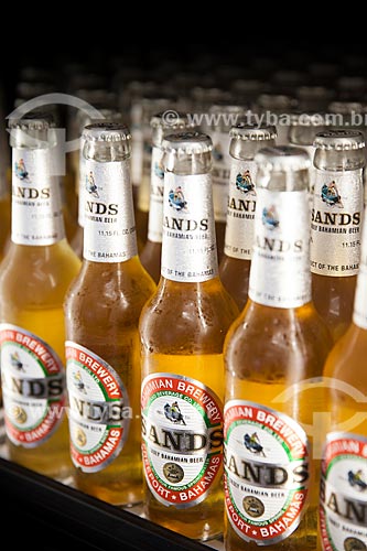  Subject: Bottles of Sands beer - from Bahamian Brewery / Place: Grand Bahama - Bahamas - Central America / Date: 06/2013 