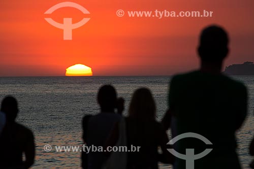  Subject: Sunset view from Arpoador Stone / Place: Ipanema neighborhood - Rio de Janeiro city - Rio de Janeiro state (RJ) - Brazil / Date: 02/2014 