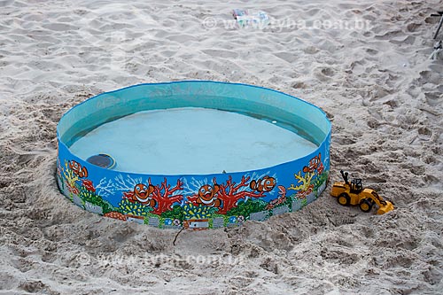  Subject: Kiddie pool in Arpoador Beach / Place: Ipanema neighborhood - Rio de Janeiro city - Rio de Janeiro state (RJ) - Brazil / Date: 01 /2014 