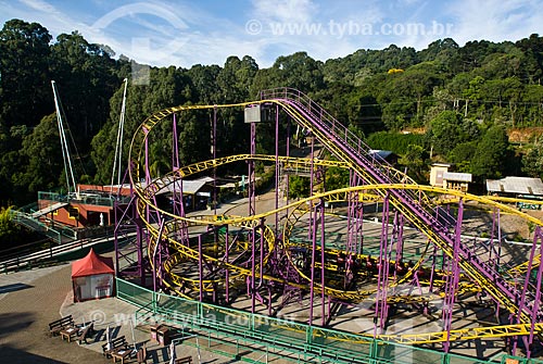 Subject: Rollercoaster of Alpen Park / Place: Canela city - Rio Grande do Sul state (RS) - Brazil / Date: 02/2014 