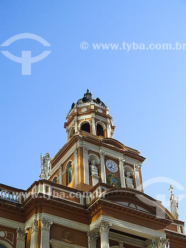 Subject: Facade of Municipal Palace of Porto Alegre (1901) / Place: Porto Alegre city - Rio Grande do Sul state (RS) - Brazil / Date: 03/2014 