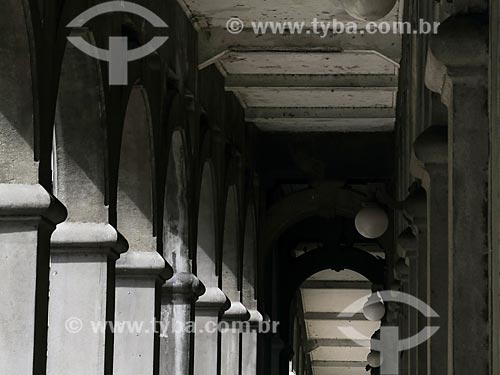  Subject: Detail of Otavio Rocha Viaduct (1932) over Borges de Medeiros Avenue / Place: Porto Alegre city - Rio Grande do Sul state (RS) - Brazil / Date: 03/2014 
