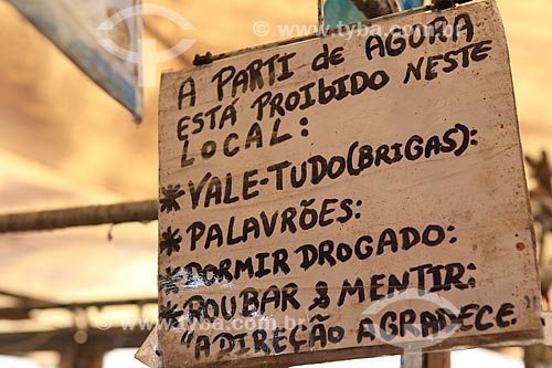  Subject: Board in the Ver-o-peso Market / Place: Belem City - Para state (PA) - Brazil / Date: 03/2014 