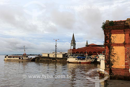 Subject: Ver-o-Peso Market docks / Place: Belem City - Para state (PA) - Brazil / Date: 03/2014 