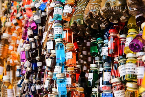  Subject: Perfumes craft in Ver-o-Peso Market / Place: Belem City - Para state (PA) - Brazil / Date: 03/2014 