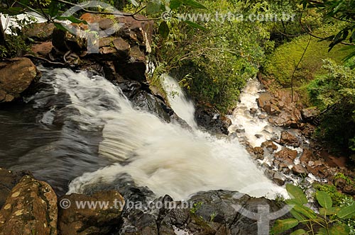  Subject: Saltinho Waterfall - Municipal Natural Park Salto do Sucuriu / Place: Costa Rica city - Mato Grosso do Sul state (MS) - Brazil / Date: 02/2014 