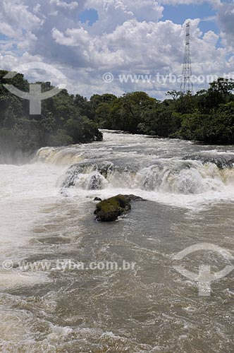  Subject: Rapids of Claro River / Place: Sao Simao city - Goias state (GO) - Brazil / Date: 02/2014 