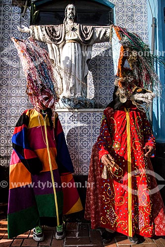  Subject: Costumed revelers during presentation of bumba meu boi / Place: Sao Luis city - Maranhao state (MA) - Brazil / Date: 06/2013 