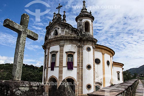  Subject: Nossa Senhora do Rosario dos Pretos Church / Place: Ouro Preto city - Minas Gerais state (MG) - Brazil / Date: 03/2013 
