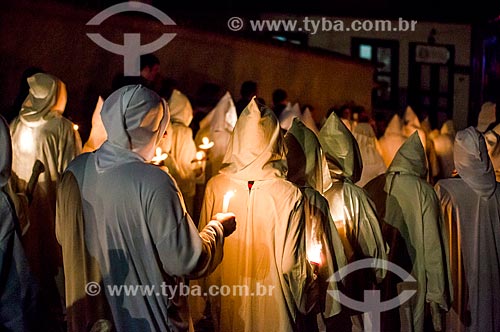  Subject: Almas penadas procession (Lost souls procession) / Place: Mariana city - Minas Gerais state (MG) - Brazil / Date: 03/2013 