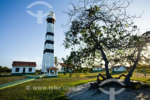  Subject: Preguiças Lighthouse also called Mandacaru Lighthouse  -  Area of the Navy of Brazil / Place: Barreirinhas city - Maranhao state (MA) - Brazil / Date: 06/2013 