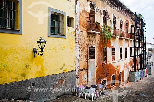  Subject: Houses of the historic city center of Sao Luis / Place: Sao Luis city - Maranhao state (MA) - Brazil / Date: 06/2013 