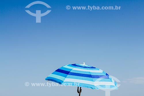  Subject: Beach umbrellas at Açores Beach / Place: Pantano do Sul neighborhood - Florianopolis city - Santa Catarina state (SC) - Brazil / Date: 02/2014 