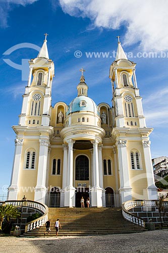  Subject: Facade of Sao Sebastiao Cathedral (1967) / Place: Ilheus city - Bahia state (BA) - Brazil / Date: 02/2014 