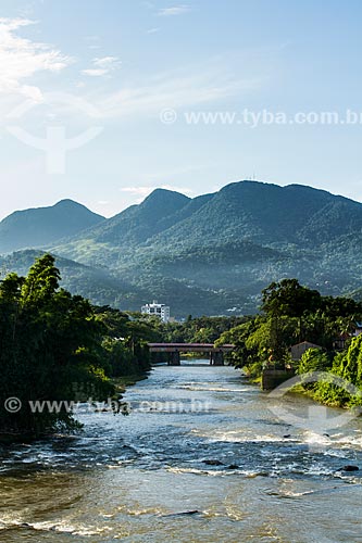  Subject: Itapocu River and Boa Vista Mount in the background / Place: Jaragua do Sul city - Santa Catarina state (SC) - Brazil / Date: 03/2014 