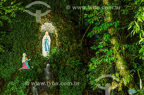  Subject: Monument in honor of Nossa Senhora de Lourdes - Ecological Park of Nossa Senhora de Angelina Sanctuary / Place: Angelina city - Santa Catarina state (SC) - Brazil / Date: 04/2014 