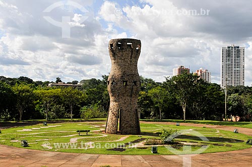  Subject: Monument to the Indian - Park of Indigenous Nations / Place: Campo Grande city - Mato Grosso do Sul state (MS) - Brazil / Date: 04/2014 