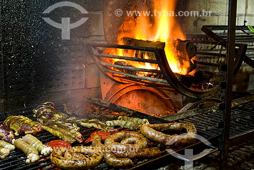  Subject: Parrilla - typical Uruguayan barbecue / Place: Jaguarao city - Rio Grande do Sul state (RS) - Brazil / Date: 12/2009 
