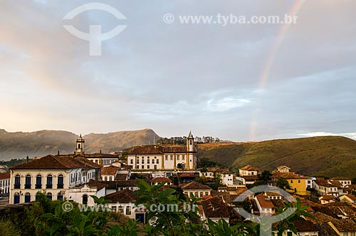  Subject: Aerial view of Ouro Preto city / Place: Ouro Preto city - Minas Gerais state (MG) - Brazil / Date: 06/2012 