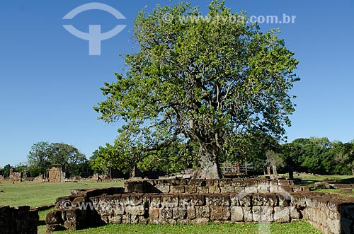  Subject: Archaeological Site of Sao Miguel Arcanjo / Place: Sao Miguel das Missoes city - Rio Grande do Sul state (RS) - Brazil / Date: 06/2012 
