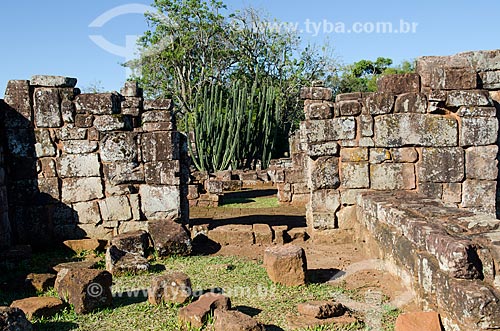  Subject: Archaeological Site of Sao Miguel Arcanjo / Place: Sao Miguel das Missoes city - Rio Grande do Sul state (RS) - Brazil / Date: 06/2012 