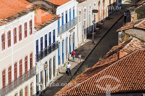  Subject: View of colonial houses / Place: Sao Luis city - Maranhao state (MA) - Brazil / Date: 07/2012 