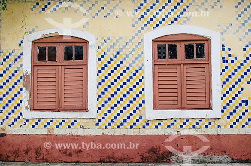  Subject: Architectural detail of house / Place: Sao Luis city - Maranhao state (MA) - Brazil / Date: 07/2012 
