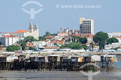  Subject: View of Sao Luis with stilts in the background / Place: Sao Luis city - Maranhao state (MA) - Brazil / Date: 07/2012 