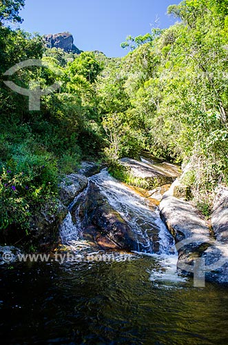  Subject: Waterfall on the trail of access to Gloria Peak - Serra dos Orgaos National Park / Place: Petropolis city - Rio de Janeiro state (RJ) - Brazil / Date: 04/2014 