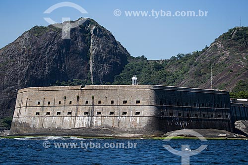  Subject: View of Santa Cruz Fortress (1612) / Place: Niteroi city - Rio de Janeiro state (RJ) - Brazil / Date: 03/2014 