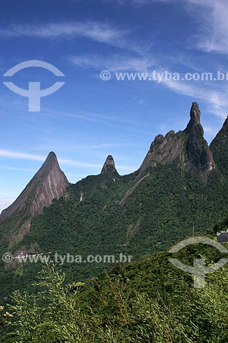  Subject: View of Escalavrado, Dedo de Nossa Senhora, Dedo de Deus and Cabeca de Peixe peaks / Place: Teresopolis city - Rio de Janeiro state (RJ) - Brazil / Date: 03/2012 