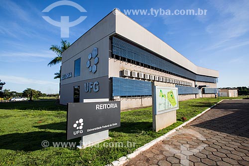  Subject: Building the rectory of the Federal University of Goias / Place: Goiania city - Goias state (GO) - Brazil / Date: 05/2014 