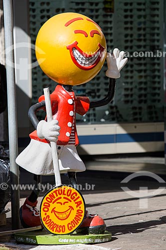  Subject: Mascot of Sorriso Goiano Dental Clinic / Place: Goiania city - Goias state (GO) - Brazil / Date: 05/2014 