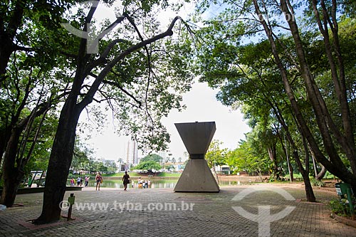  Subject: Monument to World Peace (1988) - in honor of the Bahai International Community to the victims of the accident with cesium-137 / Place: Goiania city - Goias state (GO) - Brazil / Date: 05/2014 