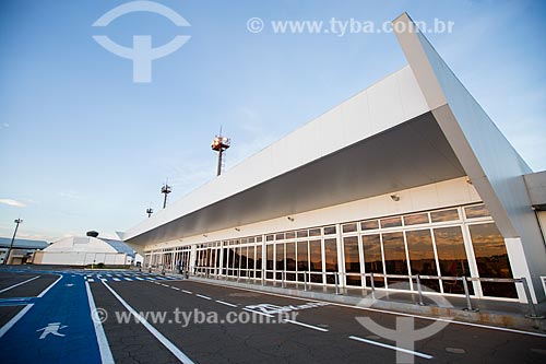  Subject: Facade of Santa Genoveva Airport (1955) / Place: Goiania city - Goias state (GO) - Brazil / Date: 05/2014 