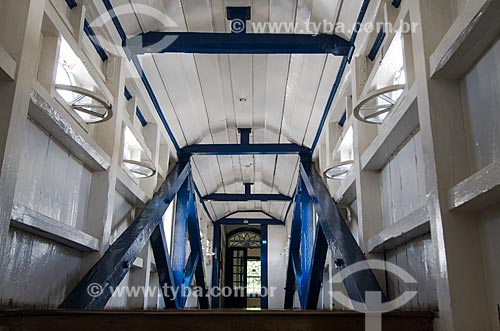  Subject: Inside of A covered footbridge (called as the Passadico) of Glory House -  Located on Gloria Street / Place: Diamantina city - Minas Gerais state (MG) - Brazil / Date: 06/2012 