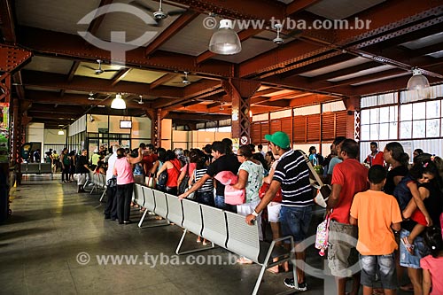  Subject: Passengers boarding - Belem Port / Place: Belem city - Para state (PA) - Brazil / Date: 03/2014 