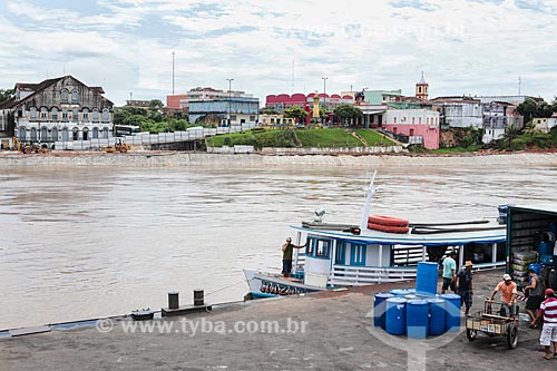  Subject: Boats - Itacoatiara Port / Place: Itacoatiara city - Amazonas state (AM) - Brazil / Date: 03/2014 